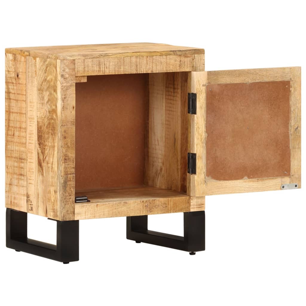 Table de chevet 40x30x50 cm Bois de manguier massif - XIOS