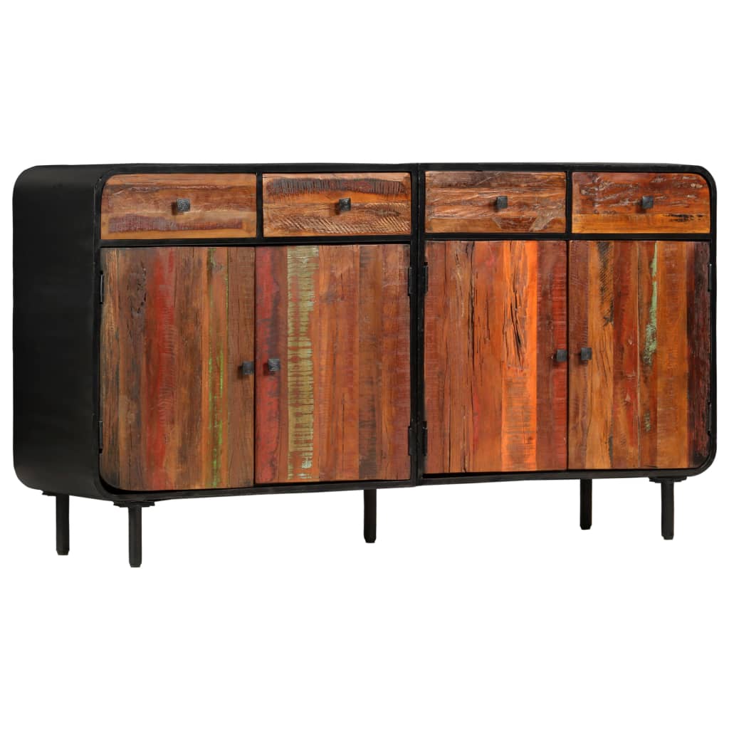 Buffet Bois de récupération solide 140x35x76 cm - XIOS