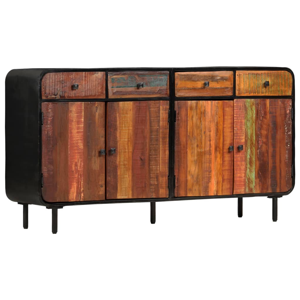 Buffet Bois de récupération solide 140x35x76 cm - XIOS