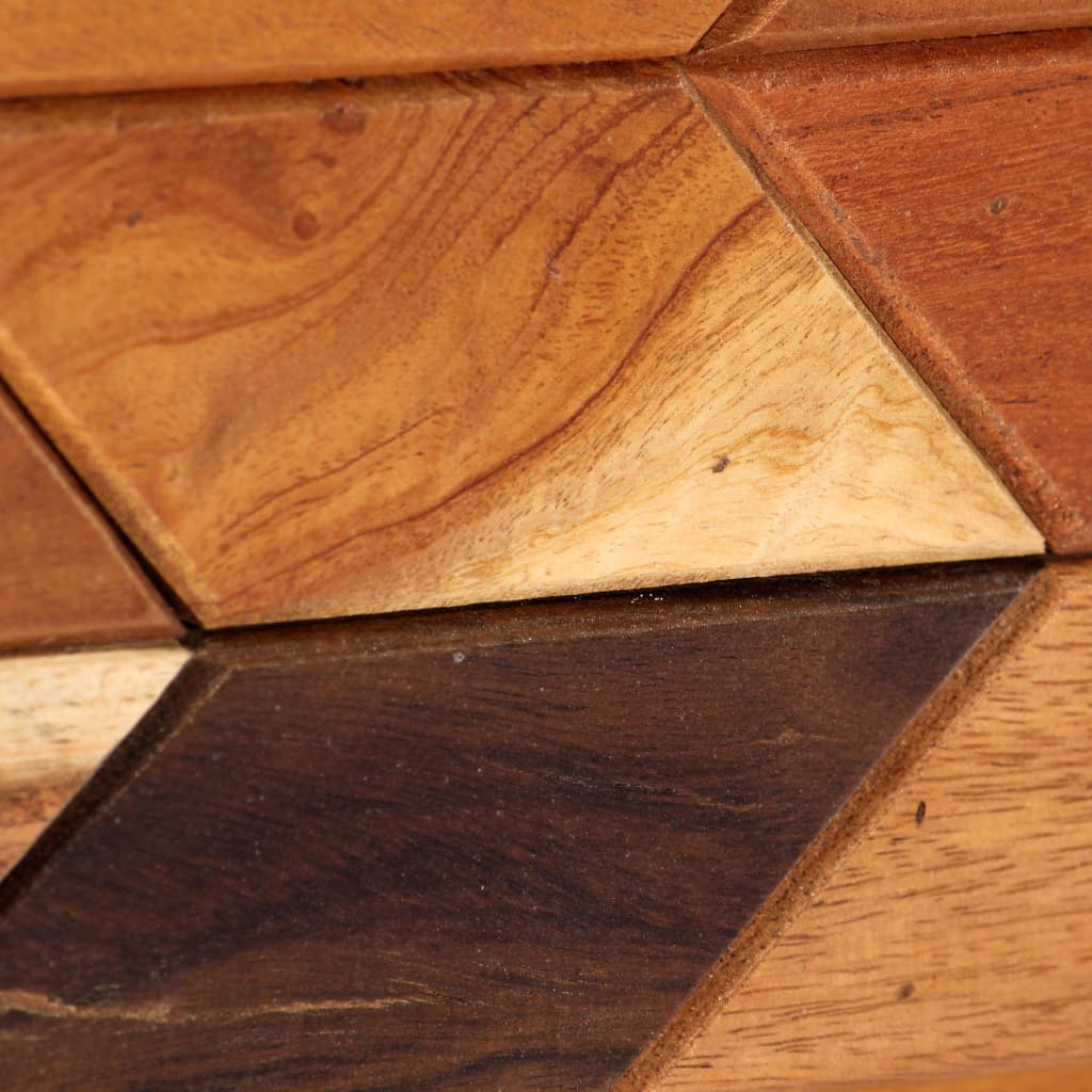 Table de chevet 40 x 30 x 50 cm Bois de récupération massif - XIOS