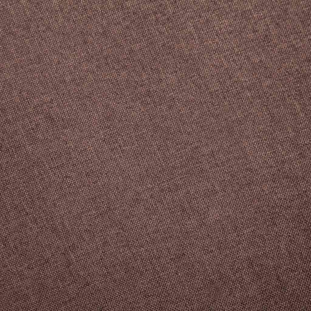 Ensemble de canapé 2 pcs tissu marron - XIOS