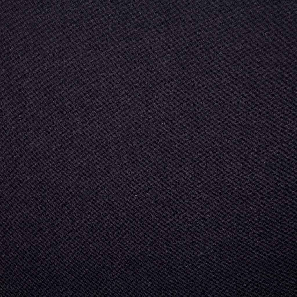 Ensemble de canapé 2 pcs tissu noir - XIOS