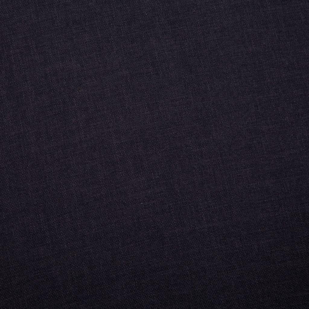 Ensemble de canapé 2 pcs tissu noir - XIOS