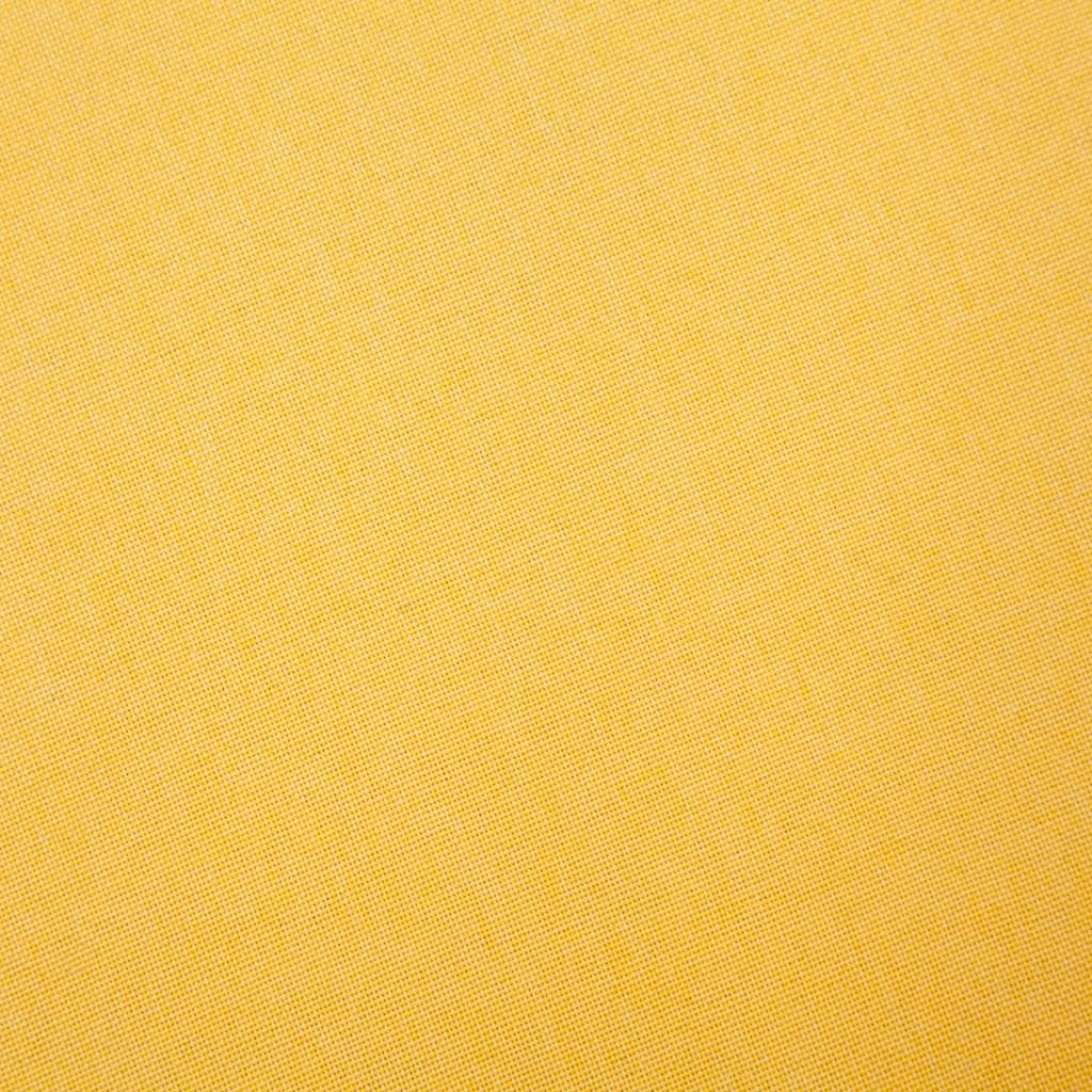 Ensemble de canapé 2 pcs tissu jaune - XIOS