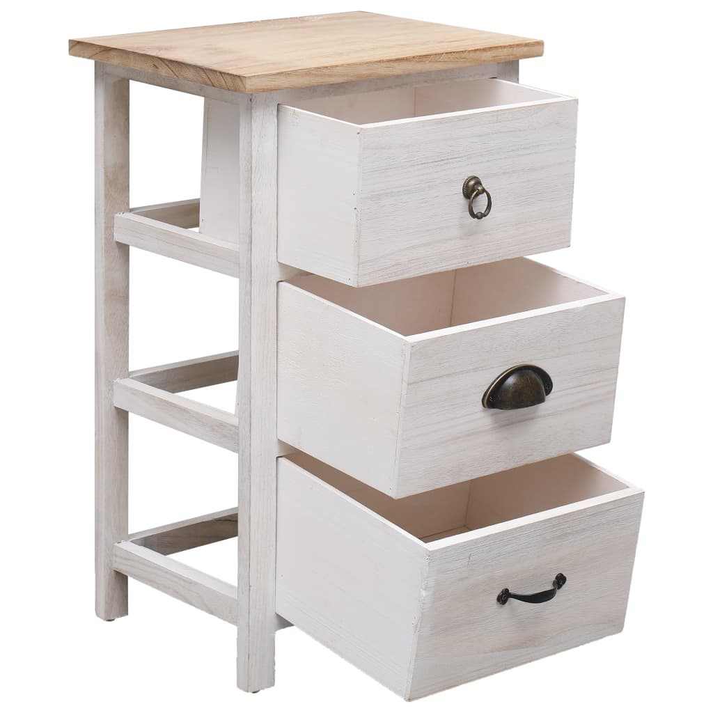 Armoire latérale 35x25x57 cm Bois de Paulownia - XIOS