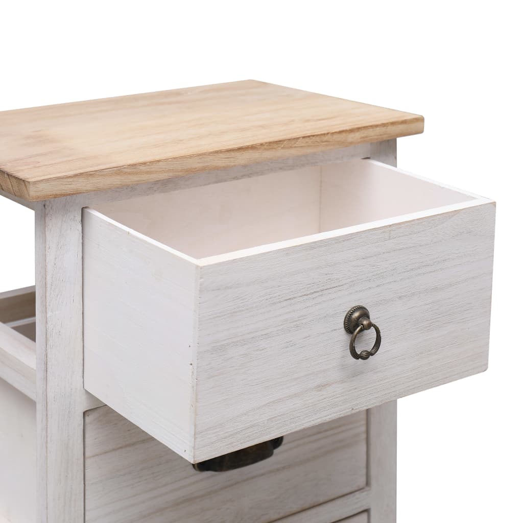 Armoire latérale 35x25x57 cm Bois de Paulownia - XIOS