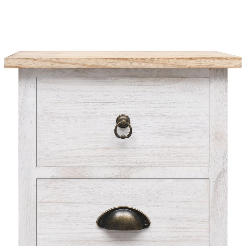 Armoire latérale 35x25x87 cm Bois de Paulownia - XIOS