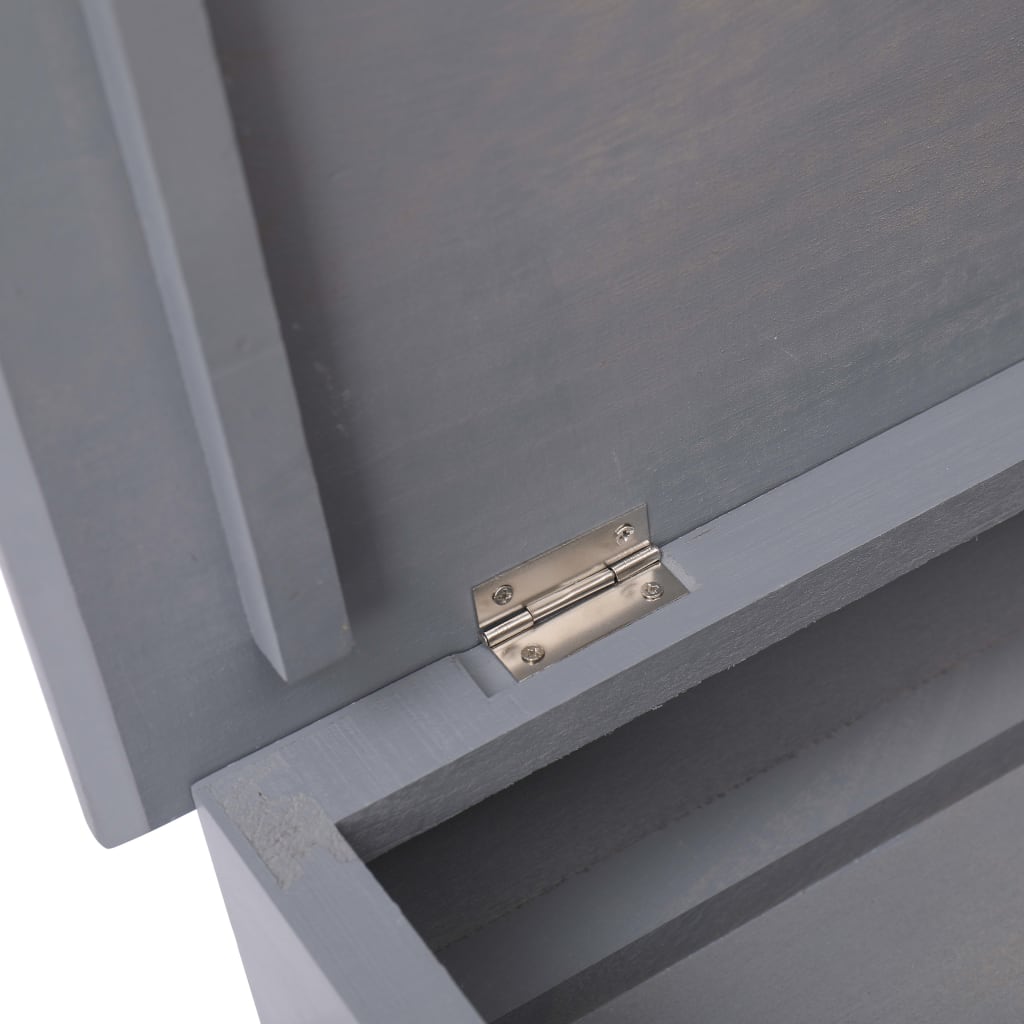 Armoire à chaussures Gris 50 x 28 x 58 cm Bois de Paulownia - XIOS