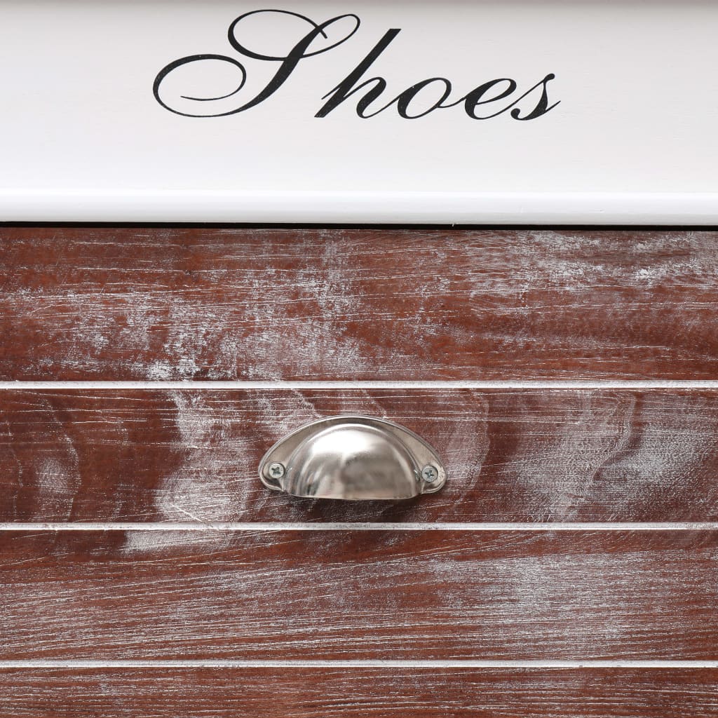 Armoire à chaussures Marron 50 x 28 x 98 cm Bois de Paulownia - XIOS