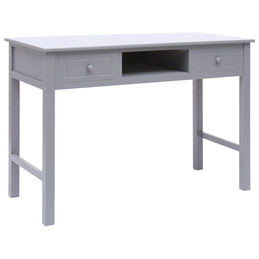 Bureau Gris 110 x 45 x 76 cm Bois - XIOS