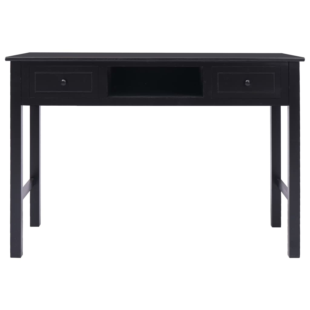 Bureau Noir 110 x 45 x 76 cm Bois - XIOS