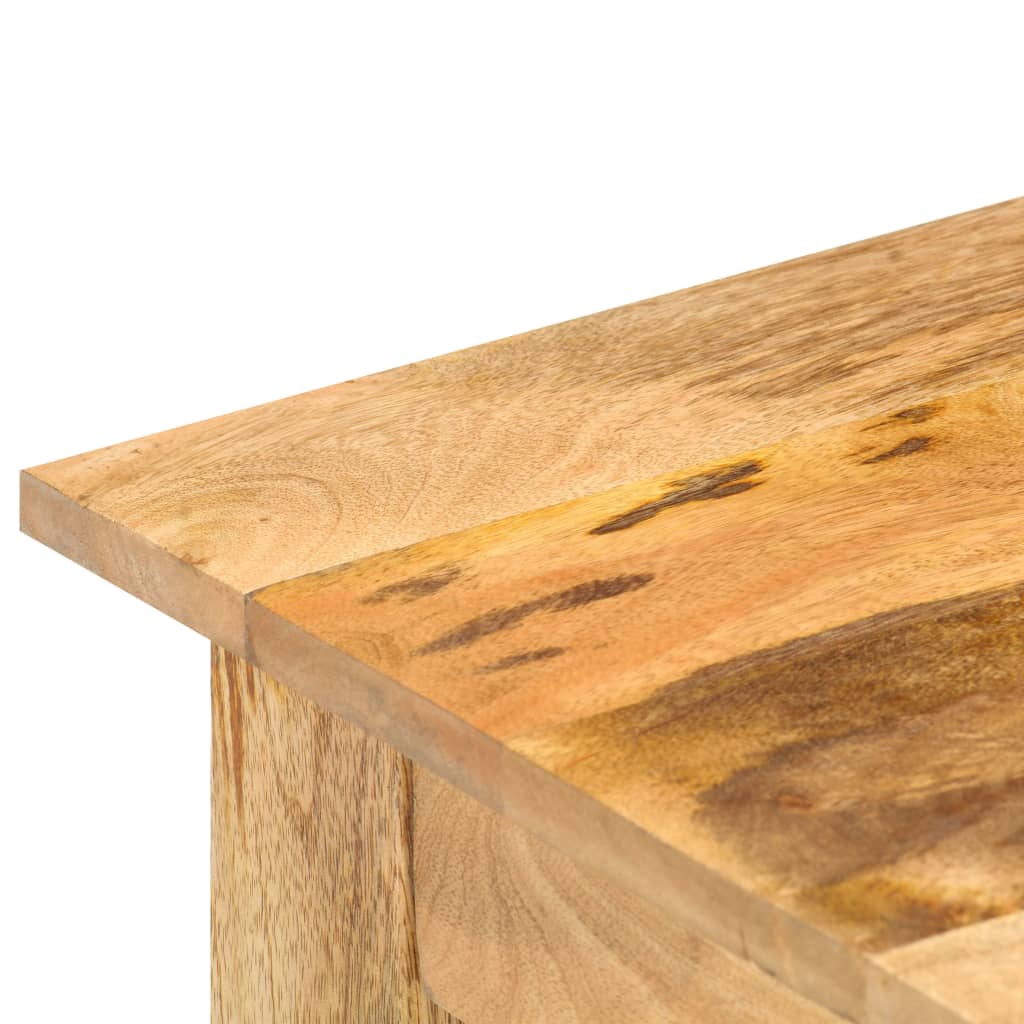 Table d'appoint 43 x 43 x 40 cm Bois de manguier massif - XIOS