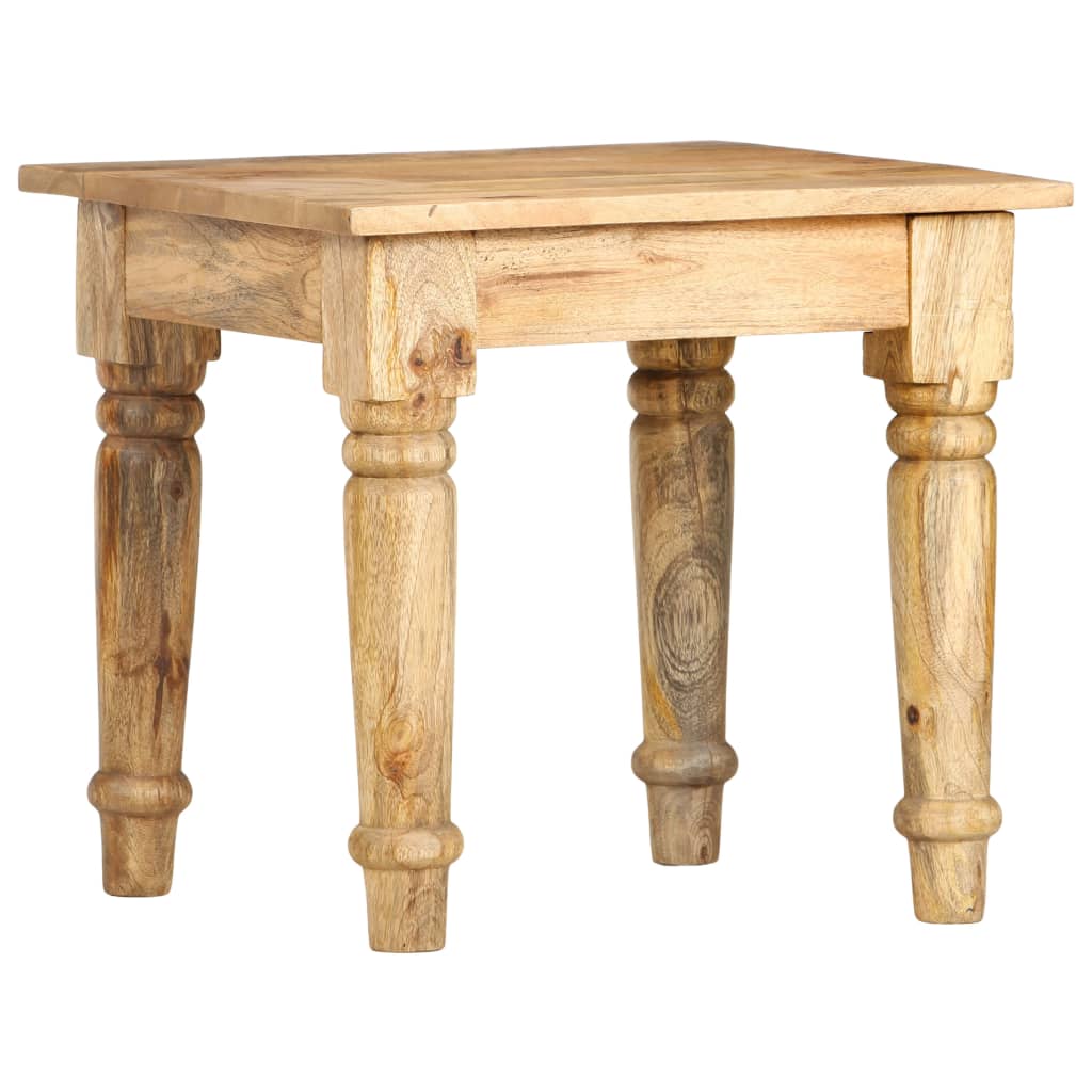 Table d'appoint 43 x 43 x 40 cm Bois de manguier massif - XIOS
