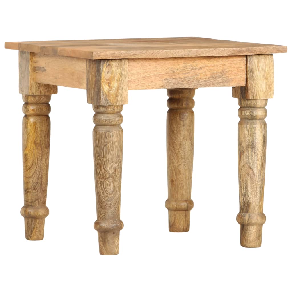 Table d'appoint 43 x 43 x 40 cm Bois de manguier massif - XIOS