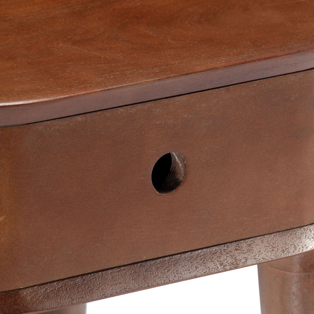 Table de chevet 50x35x55 cm en bois d'acacia massif - XIOS