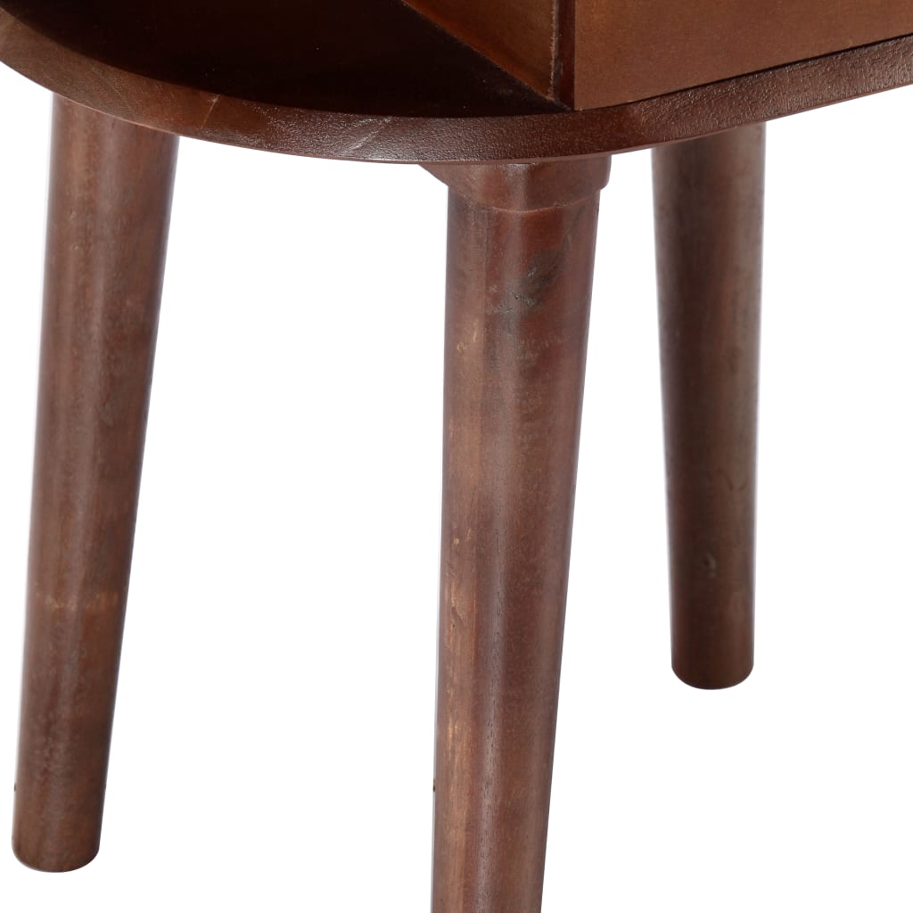 Table de chevet 50x35x55 cm en bois d'acacia massif - XIOS