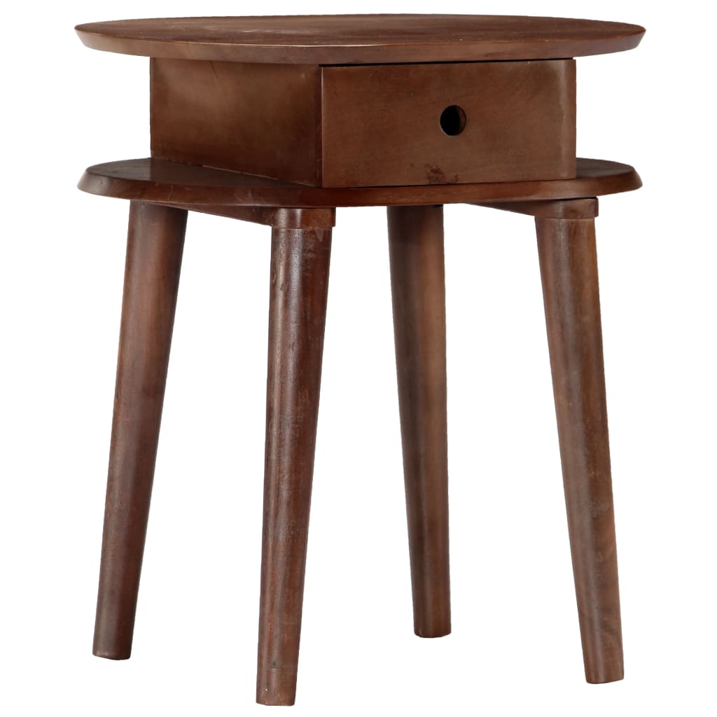 Table de chevet 50x35x55 cm en bois d'acacia massif - XIOS