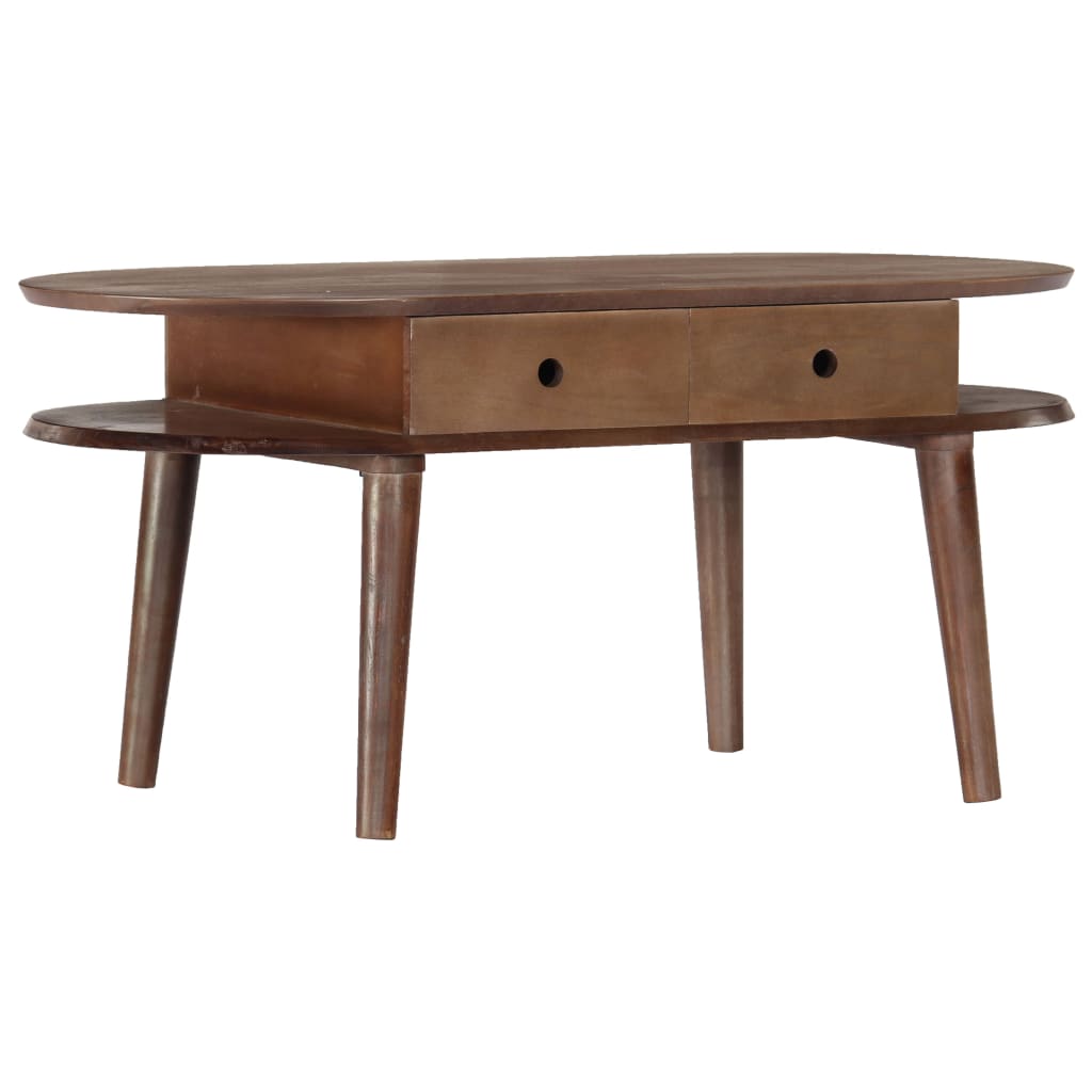Table basse 100x50x46 cm Bois d'acacia solide - XIOS