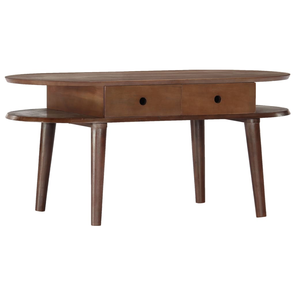Table basse 100x50x46 cm Bois d'acacia solide - XIOS
