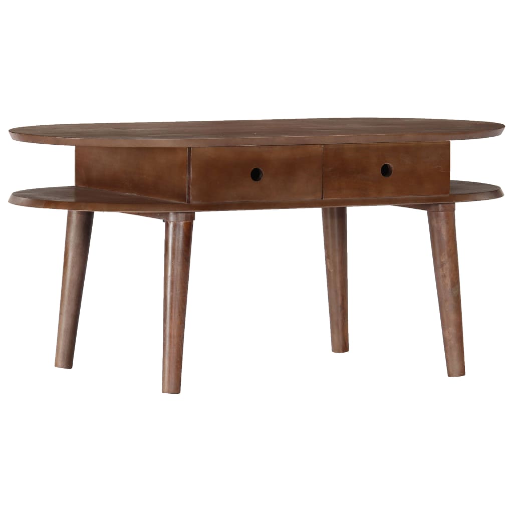 Table basse 100x50x46 cm Bois d'acacia solide - XIOS
