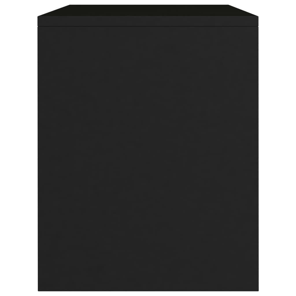 Tables de chevet 2 pcs Noir 40x30x40 cm Bois d'ingénierie - XIOS