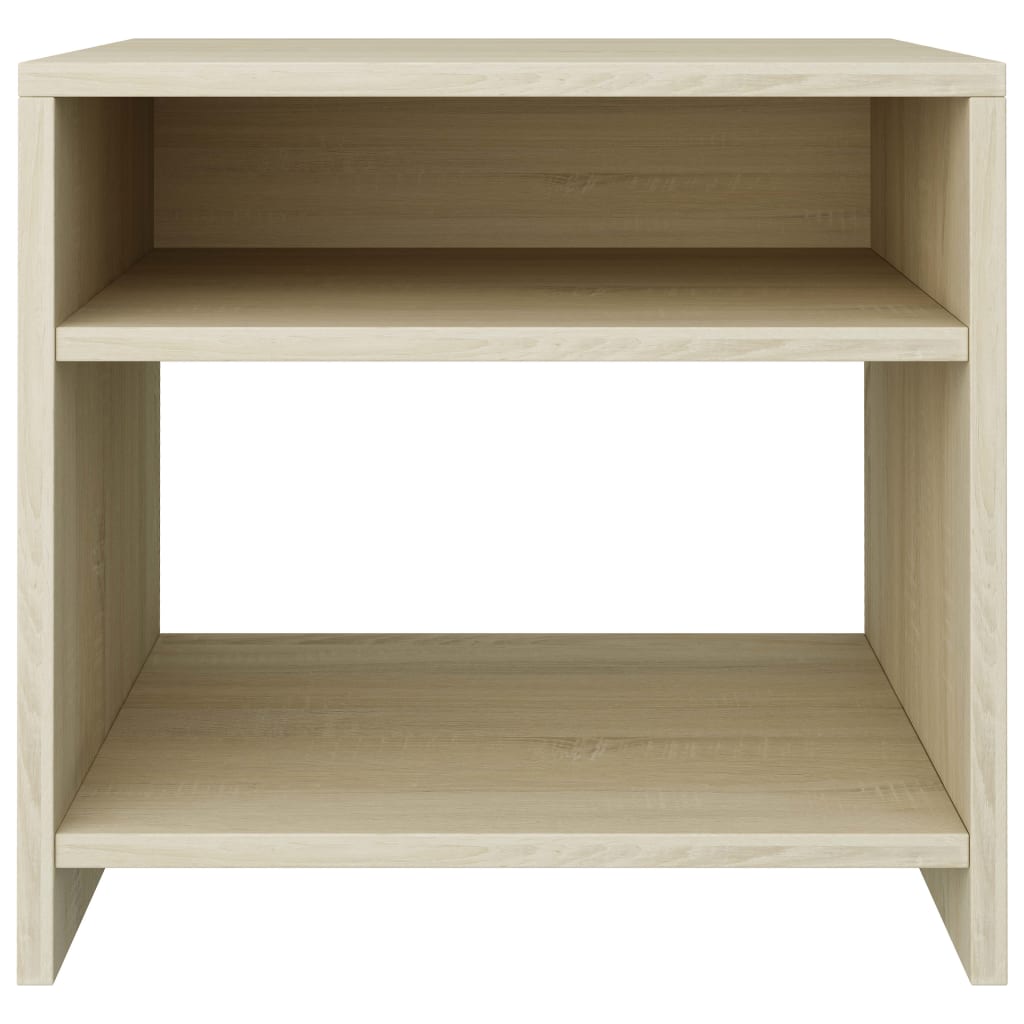 Tables de chevet 2pcs Chêne sonoma 40x30x40cm Bois d'ingénierie - XIOS