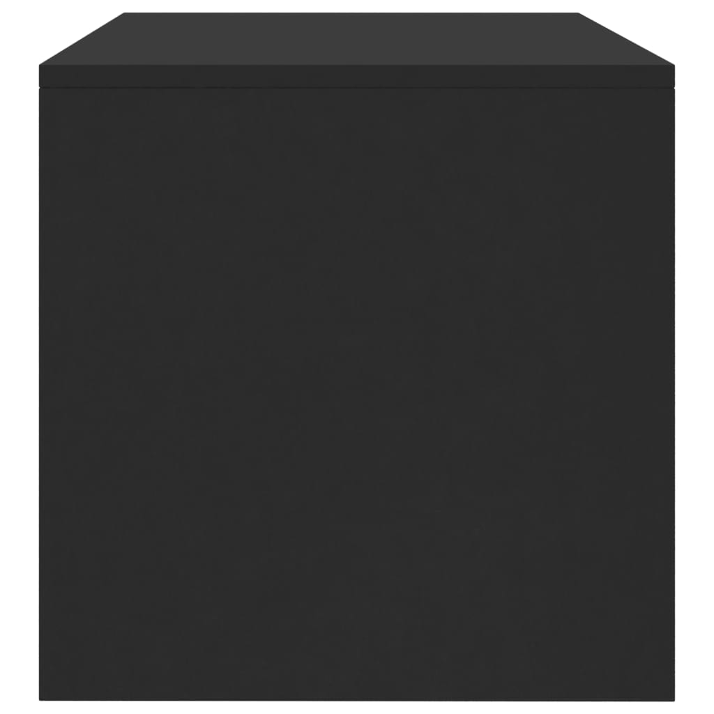 Meuble TV Noir 120x40x40 cm Bois d'ingénierie - XIOS