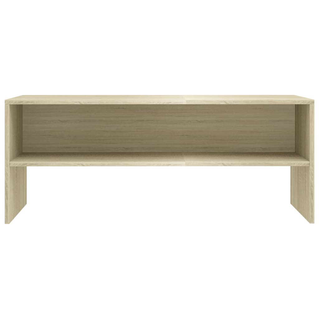 Meuble TV Chêne sonoma 100x40x40 cm Bois d'ingénierie - XIOS