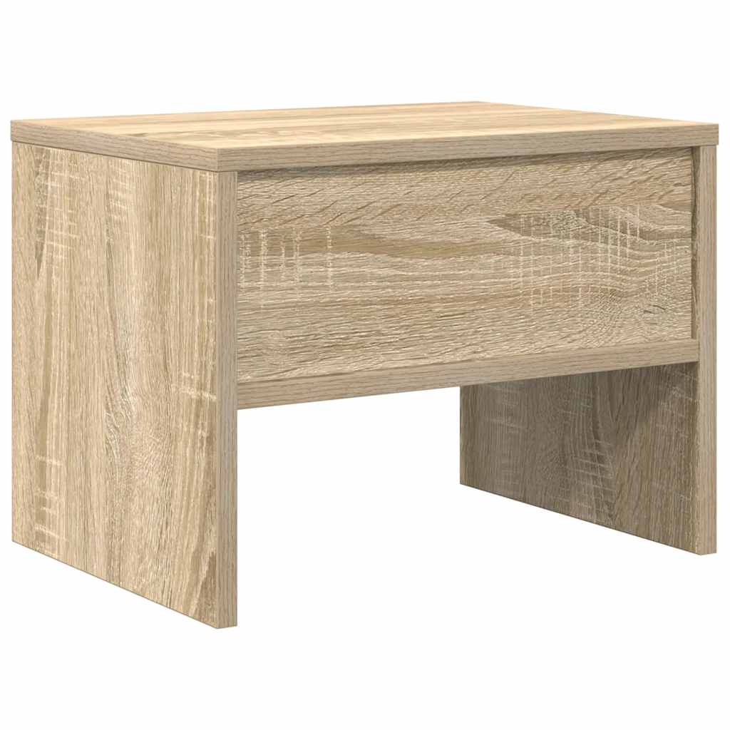 Table de chevet chêne sonoma 40x30x30 cm Bois d'ingénierie - XIOS