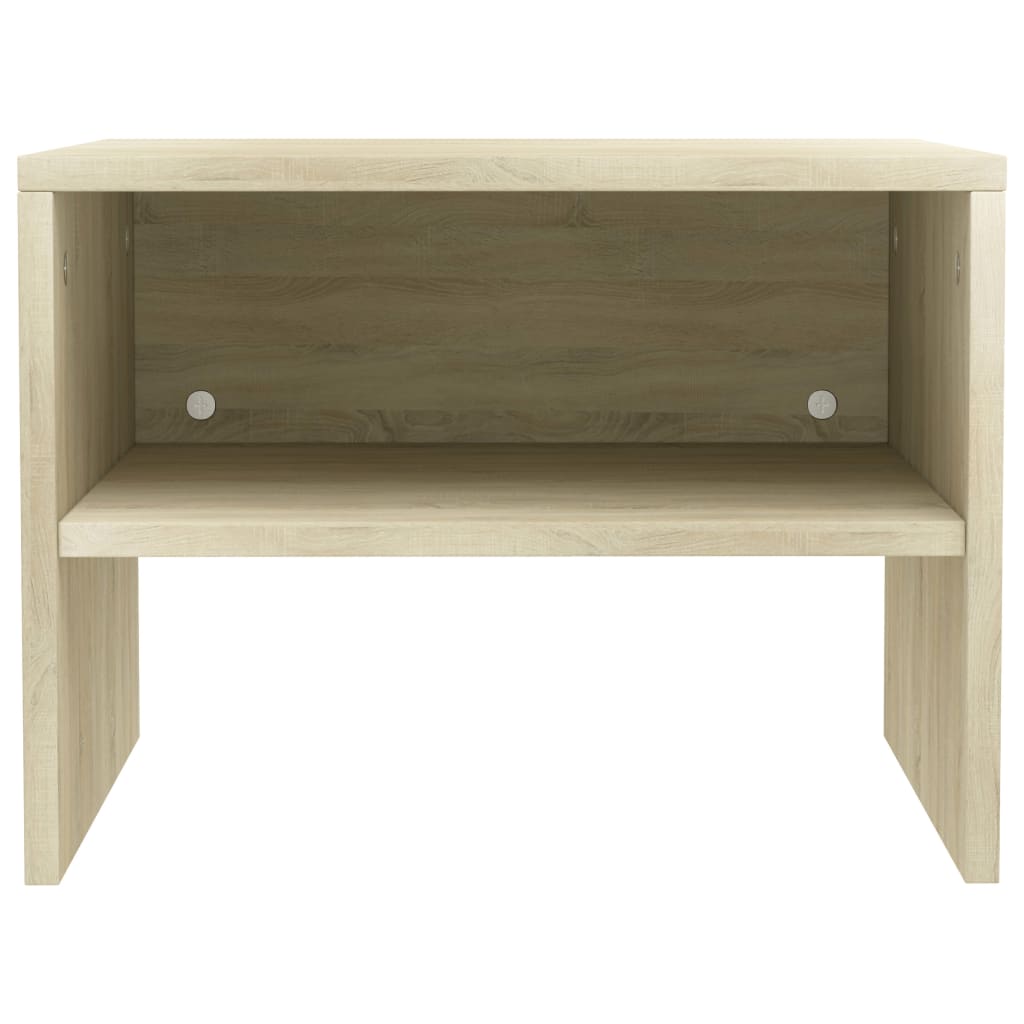Tables de chevet 2 pcs Chêne sonoma 40x30x30 cm Bois ingénierie - XIOS