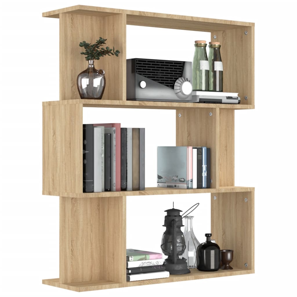 Bibliothèque/Séparateur de pièce Chêne sonoma Bois d’ingénierie - XIOS