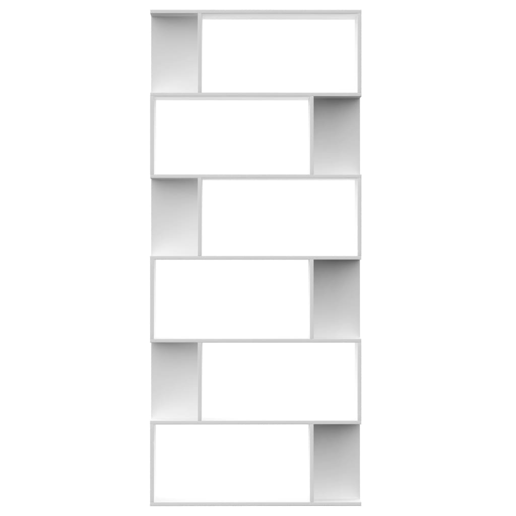 Bibliothèque/Séparateur de pièce Blanc Bois d'ingénierie - XIOS