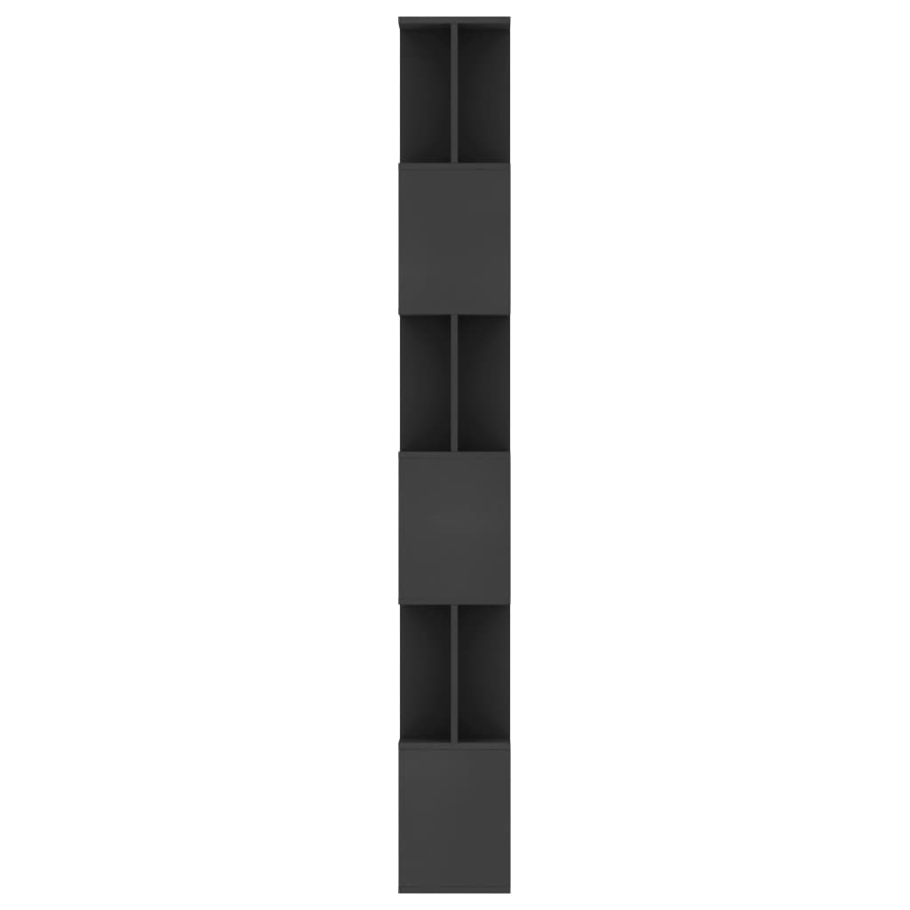 Bibliothèque/Séparateur de pièce Noir Bois d'ingénierie - XIOS