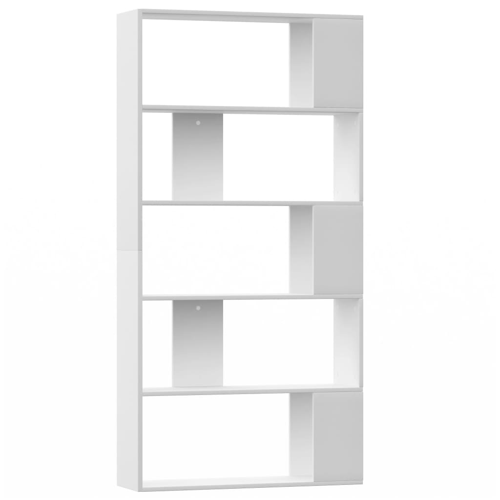 Bibliothèque/Séparateur de pièce Blanc Bois d'ingénierie - XIOS