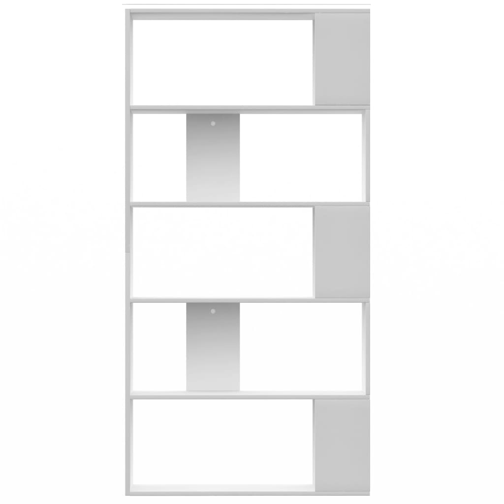 Bibliothèque/Séparateur de pièce Blanc Bois d'ingénierie - XIOS
