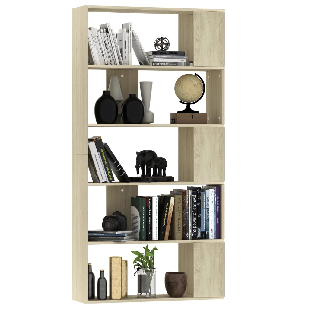 Bibliothèque/Séparateur de pièce Chêne sonoma Bois d’ingénierie - XIOS