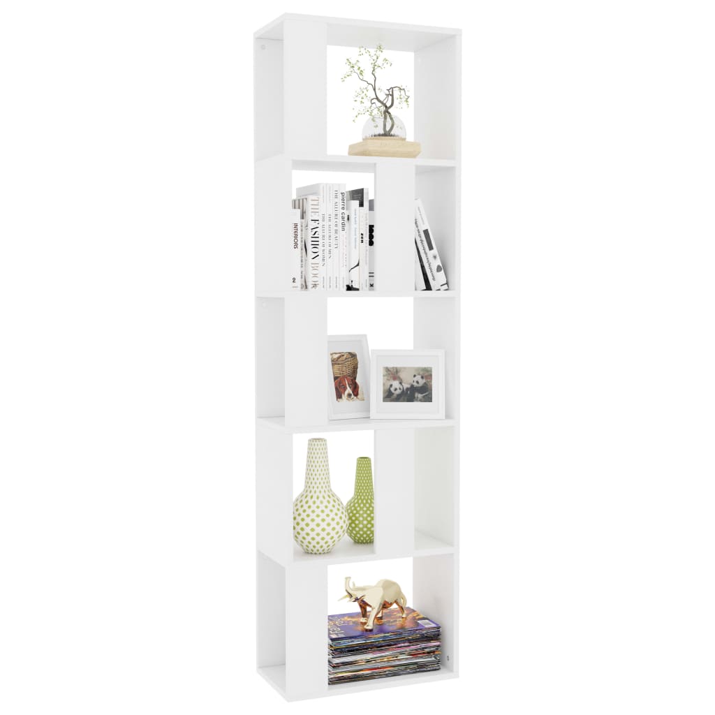 Bibliothèque/Séparateur de pièce Blanc Bois d’ingénierie - XIOS