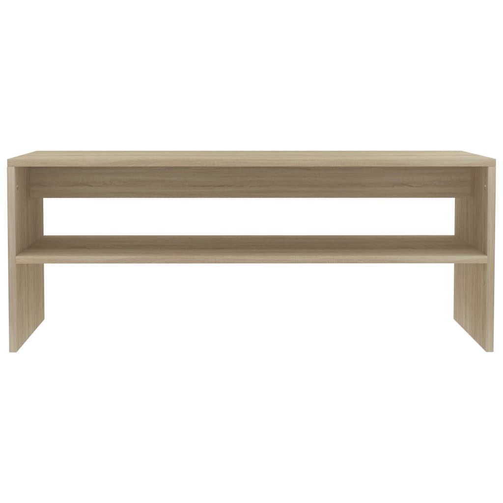 Table basse Chêne sonoma 100x40x40 cm Bois d'ingénierie - XIOS