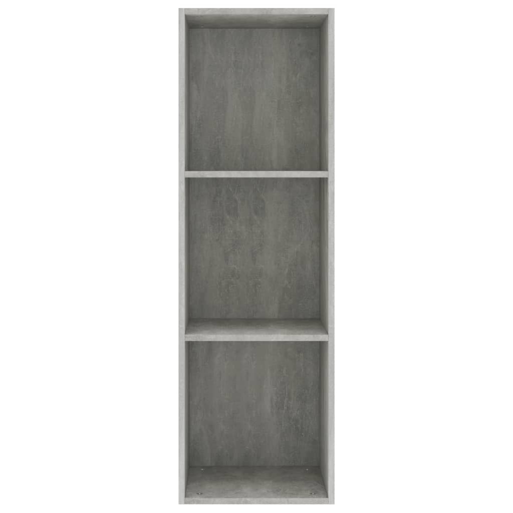 Bibliothèque/Meuble TV Gris béton 36x30x114cm Bois d’ingénierie - XIOS