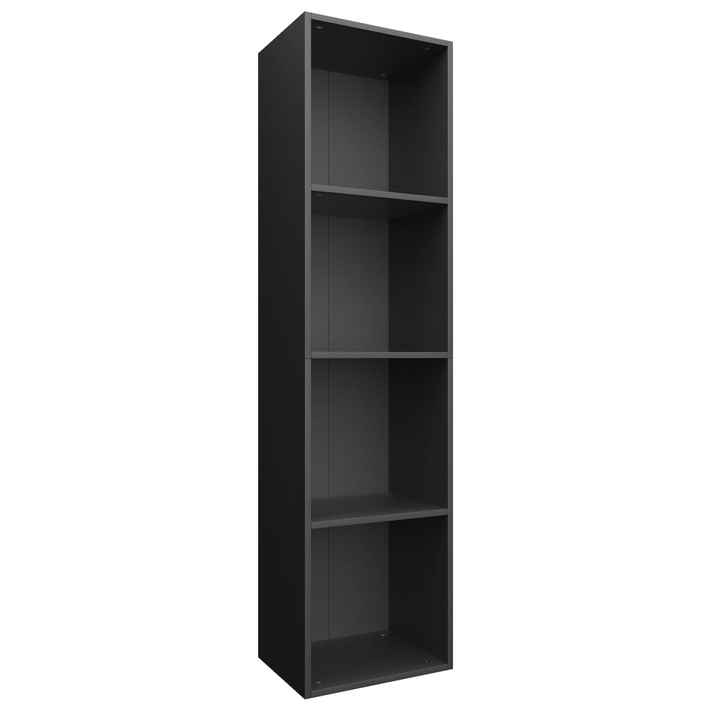 Bibliothèque/Meuble TV Blanc 36x30x143 cm Bois d'ingénierie - XIOS