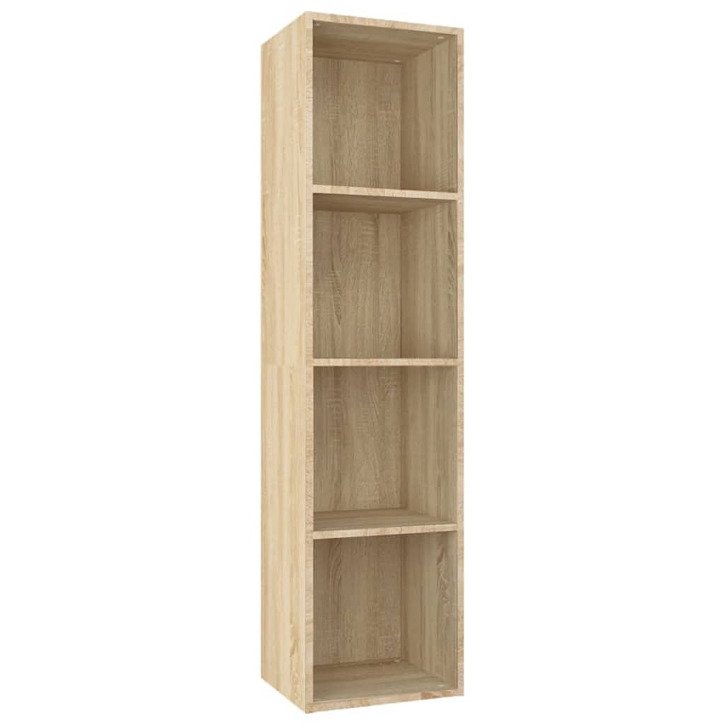 Bibliothèque/Meuble TV Chêne sonoma 36x30x143cm Bois ingénierie - XIOS