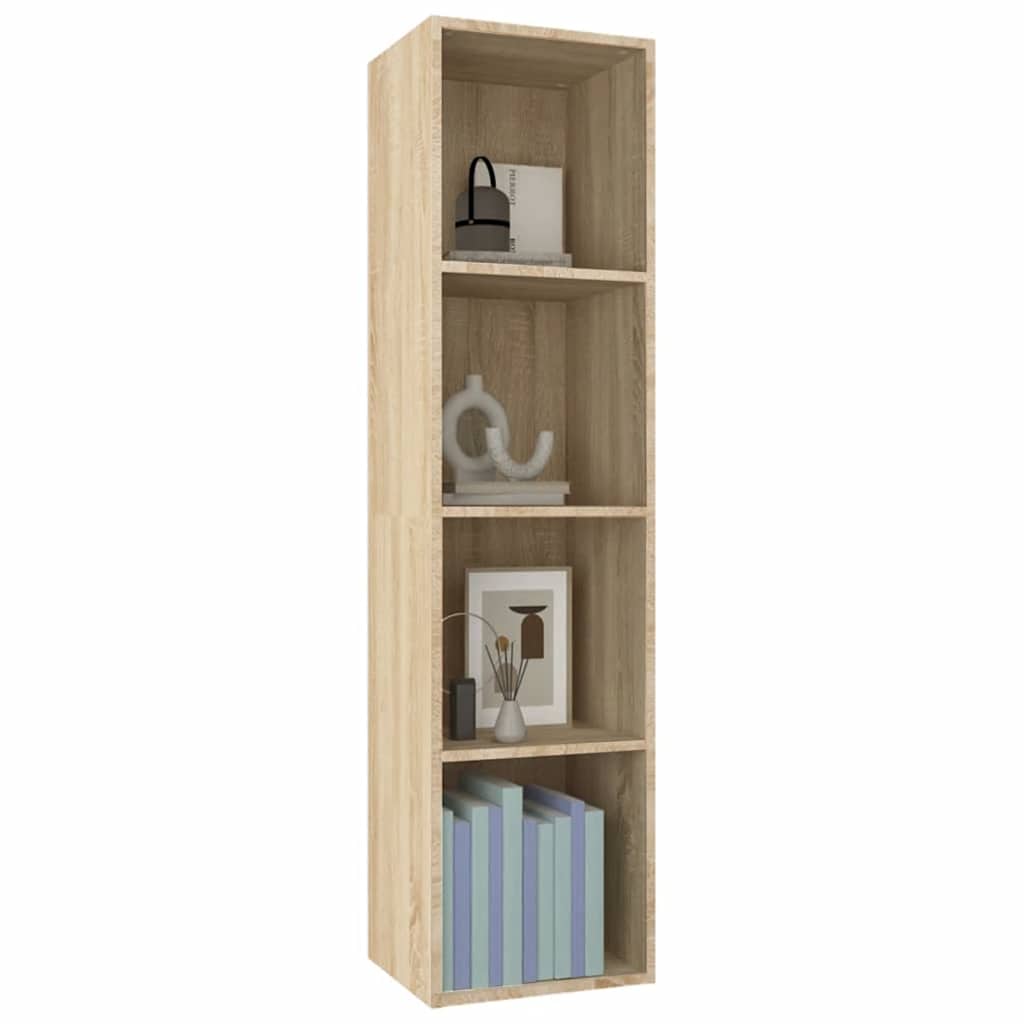 Bibliothèque/Meuble TV Chêne sonoma 36x30x143cm Bois ingénierie - XIOS