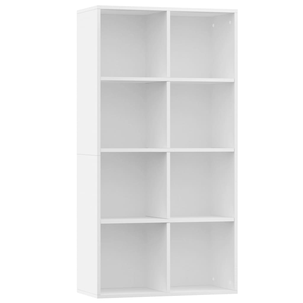 Bibliothèque/Buffet Blanc 66x30x130 cm Bois d'ingénierie - XIOS