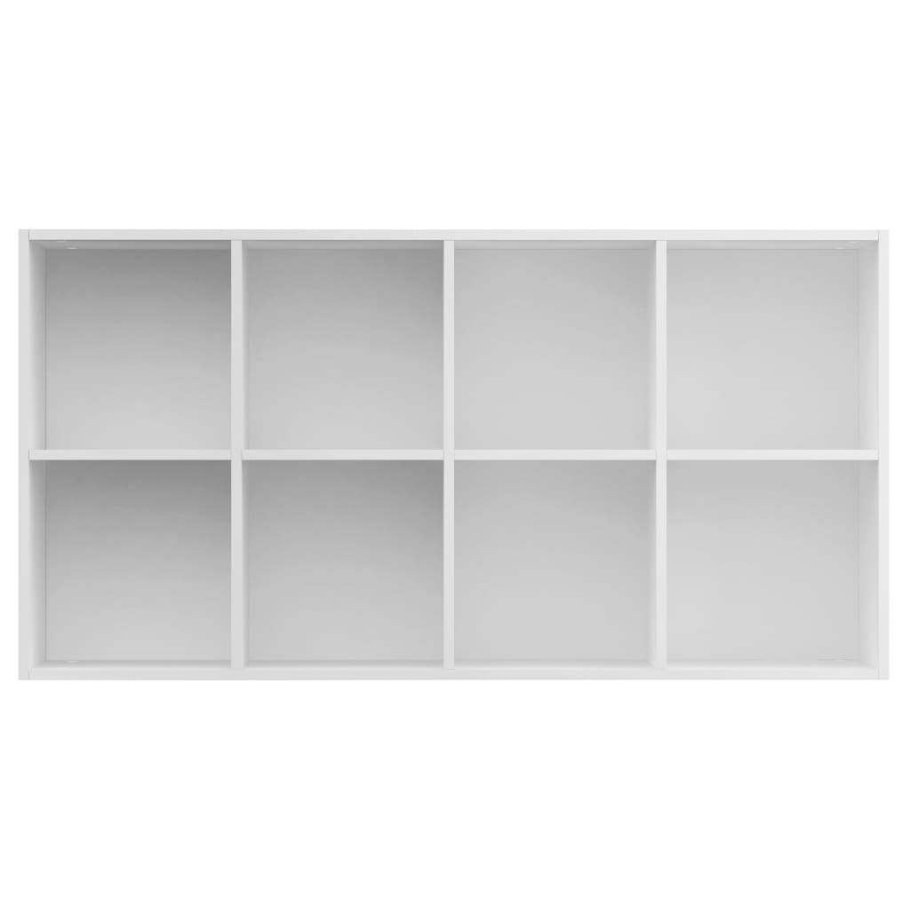 Bibliothèque/Buffet Blanc 66x30x130 cm Bois d'ingénierie - XIOS