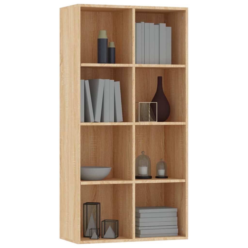 Bibliothèque/Buffet Chêne sonoma 66x30x130 cm Bois d’ingénierie - XIOS