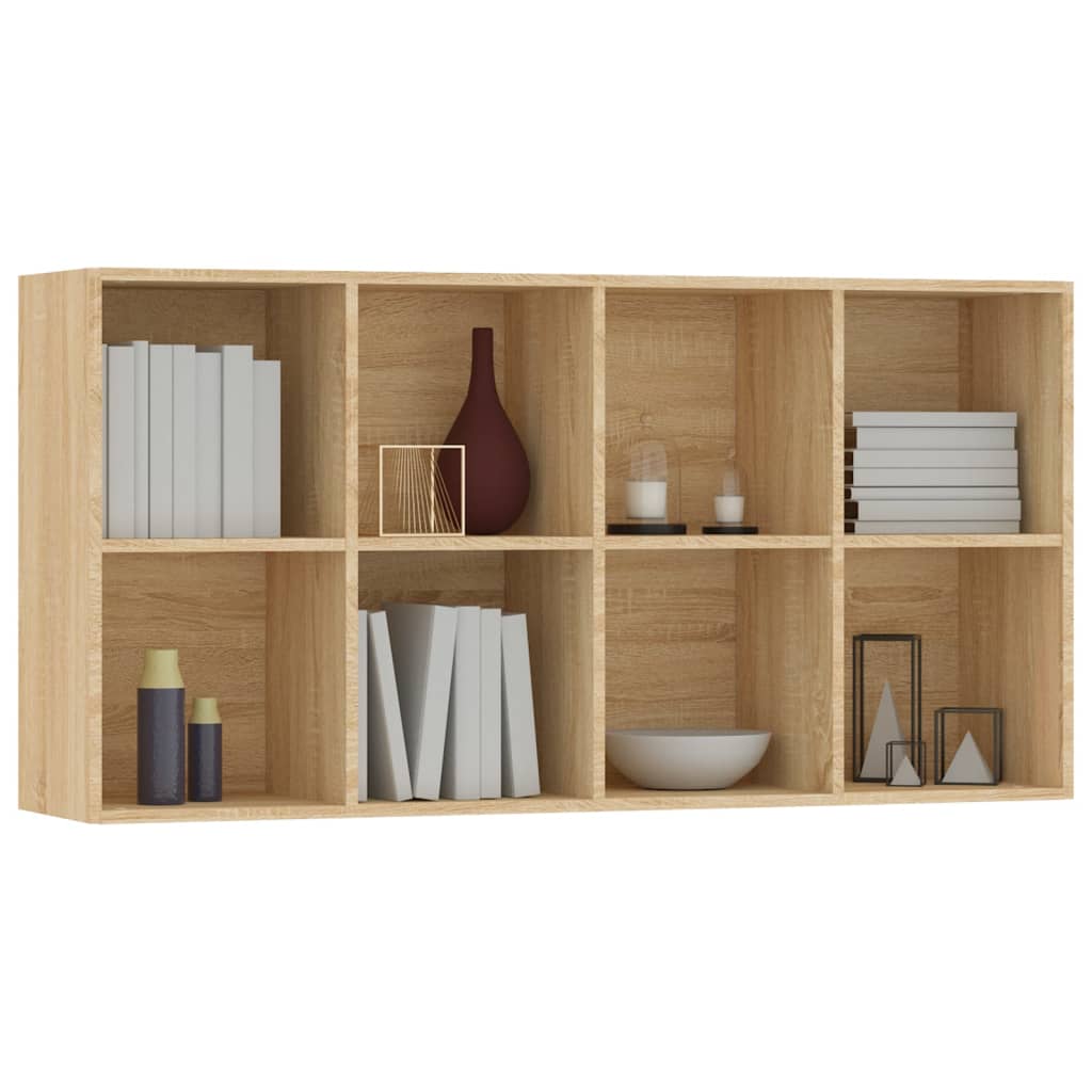 Bibliothèque/Buffet Chêne sonoma 66x30x130 cm Bois d’ingénierie - XIOS