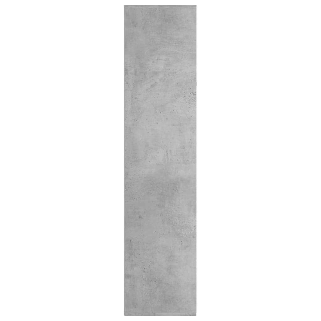 Bibliothèque/Buffet Gris béton 66x30x130 cm Bois d’ingénierie - XIOS