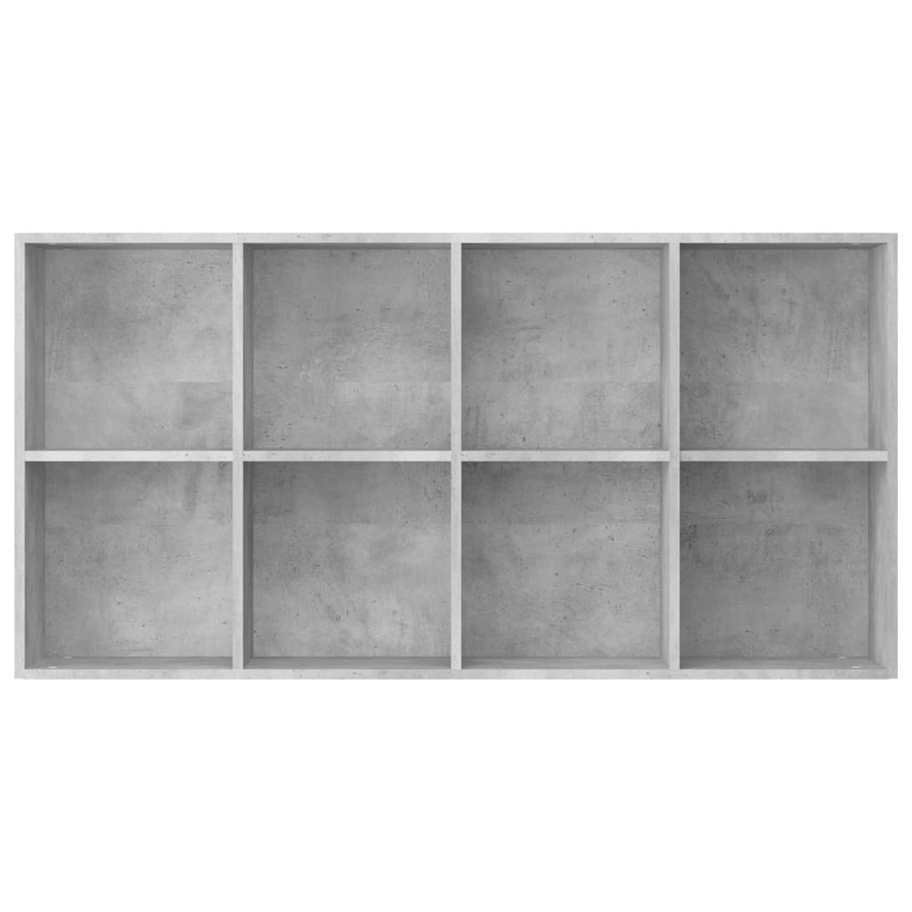 Bibliothèque/Buffet Gris béton 66x30x130 cm Bois d’ingénierie - XIOS