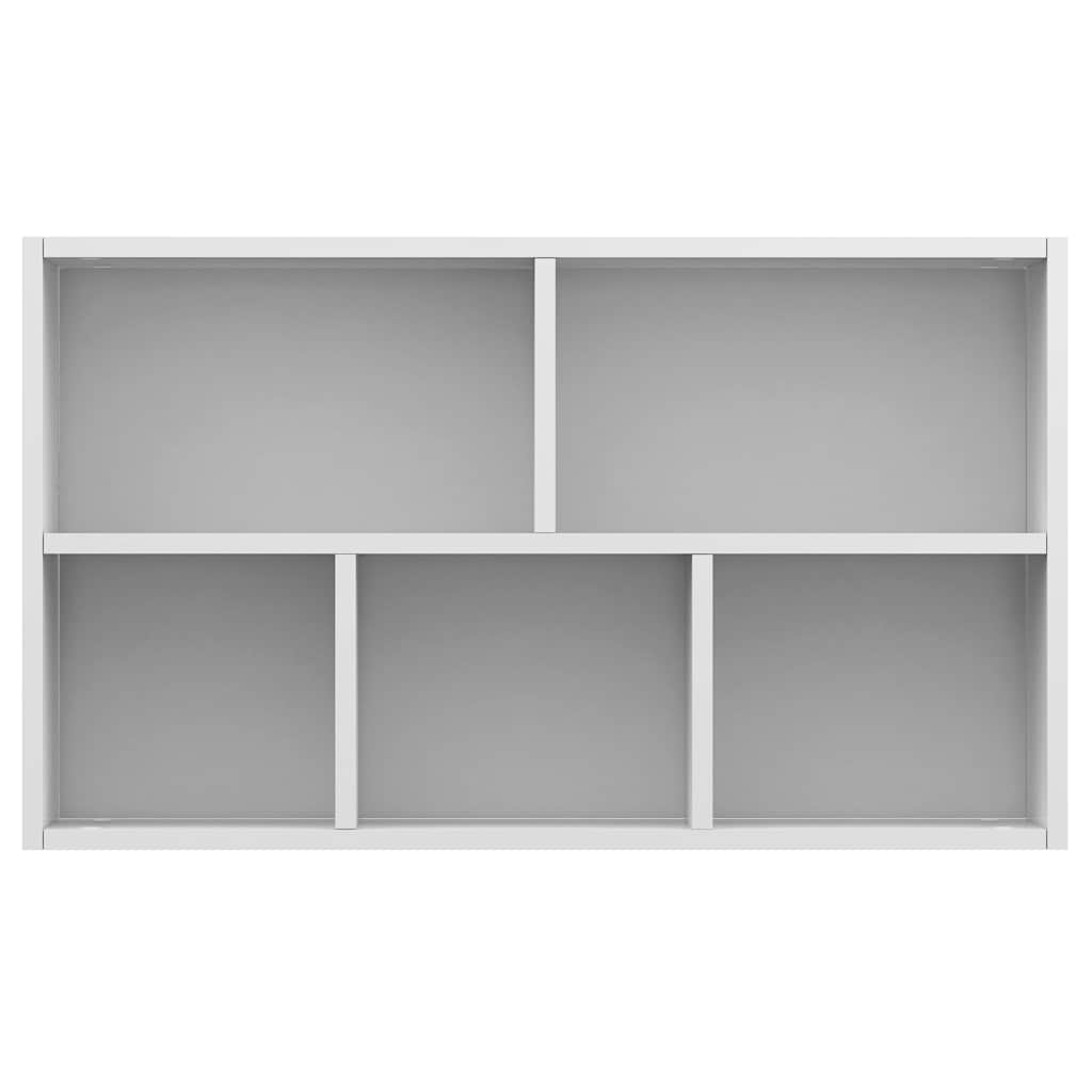 Bibliothèque/Buffet Blanc 50x25x80 cm Bois d’ingénierie - XIOS
