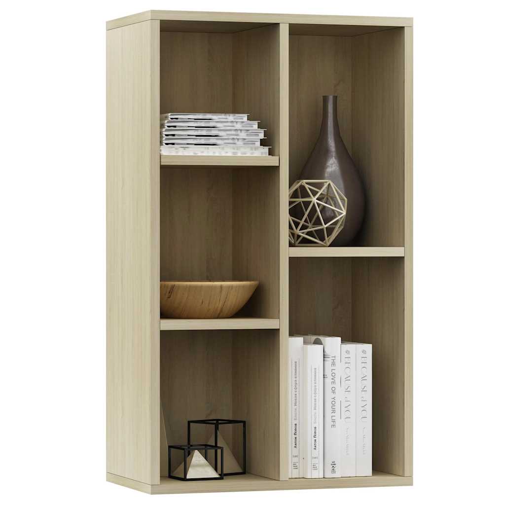 Bibliothèque/Buffet Chêne sonoma 50x25x80 cm Bois d’ingénierie - XIOS